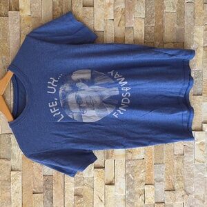 Blue Jeff Goldblum Jurassic Park T-Shirt